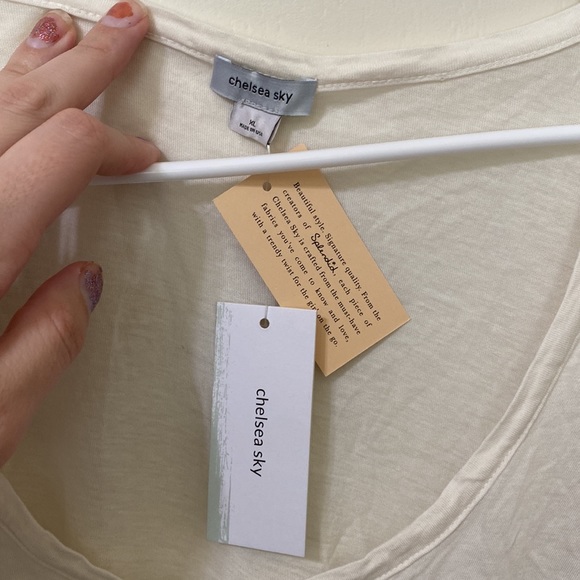 NWT Chelsea Sky Crop - Picture 2 of 6